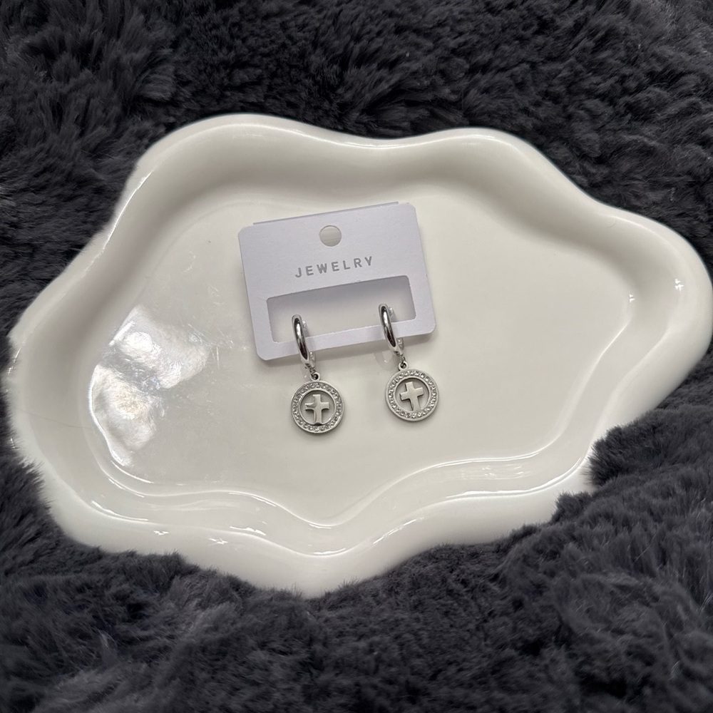 Elegant Silver Hoop Earrings